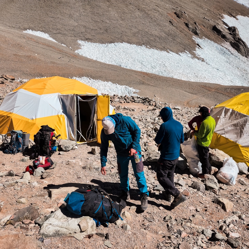 Aconcagua Besteigung per Überschreitung auf der 360°-Route
